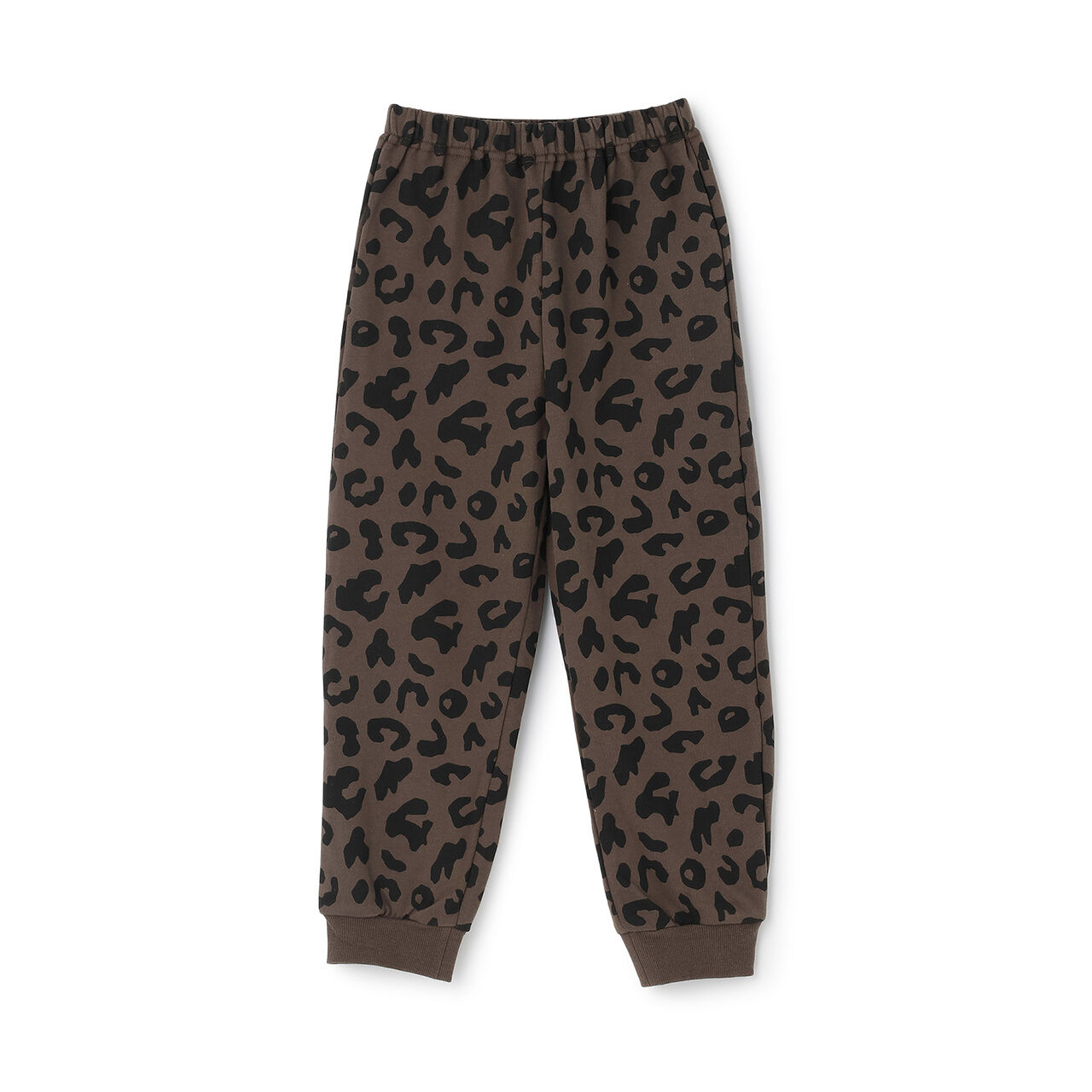 [Stain-Resistant/Quick-Dry/Goodbye Pills] All-Over Pattern Sweatpants for Boys Kids,Dark brown, large image number 0