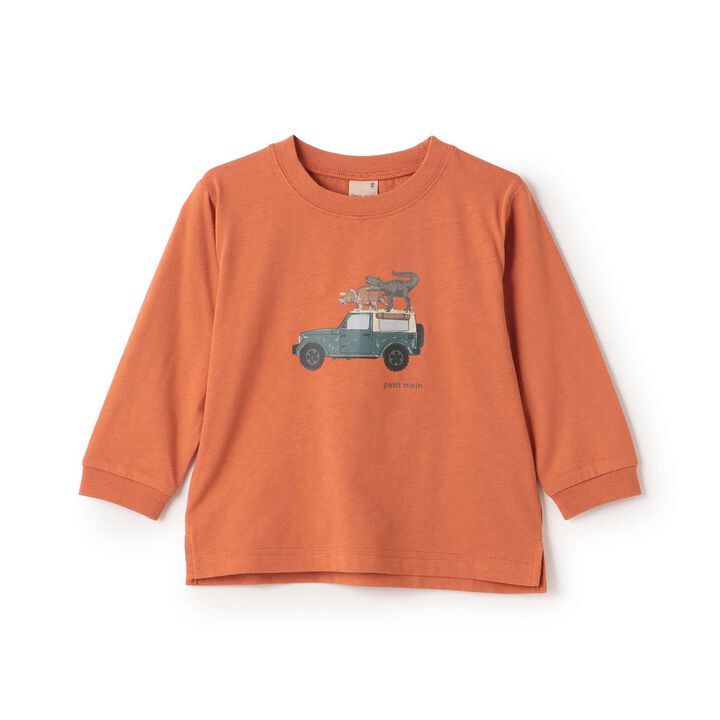 [Affordable] BOYS Long-Sleeve T-Shirt,Deep green, medium image number 23
