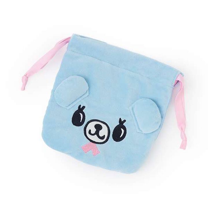 Mint-kun Mini Pouch,Sax blue, medium image number 6