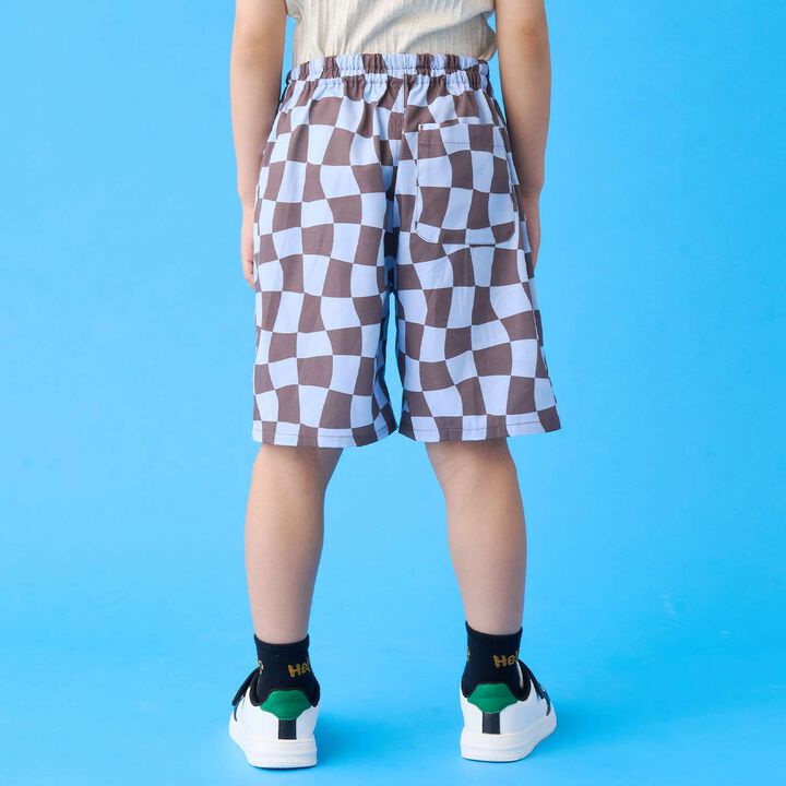[Cool Touch] All-Over Pattern Half Pants,Black, medium image number 6