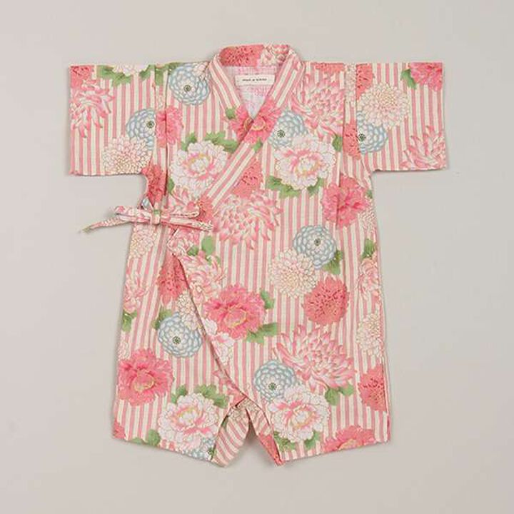 Jinbei All-in-One (Chrysanthemum Peony) [Made in Japan],Purple, medium image number 11