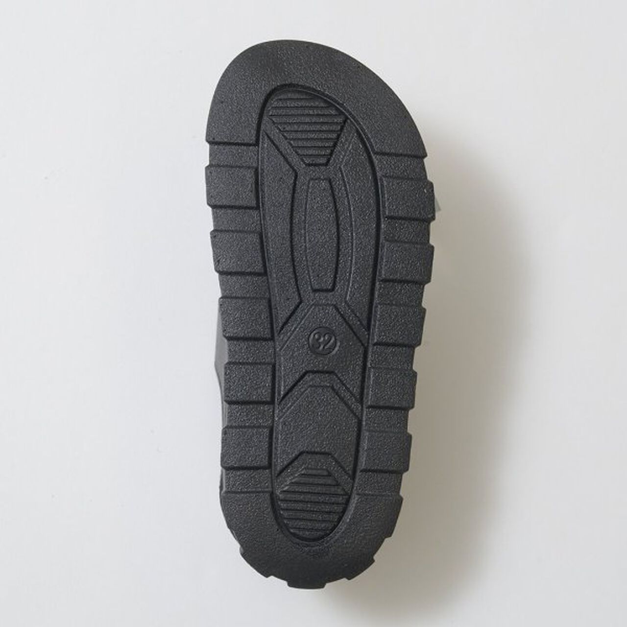 Front Cover Faux Leather Sandals for Peace of Mind,Black, large image number 3