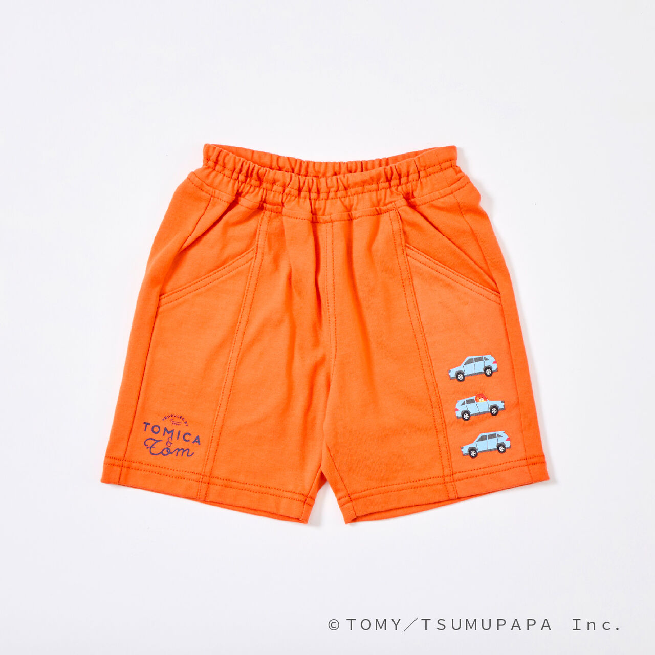 Tomica & Tom Half Pants,Orange, large image number 12