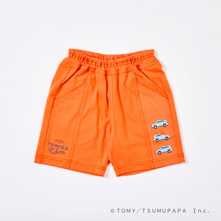 Tomica & Tom Half Pants,Orange, medium image number 12