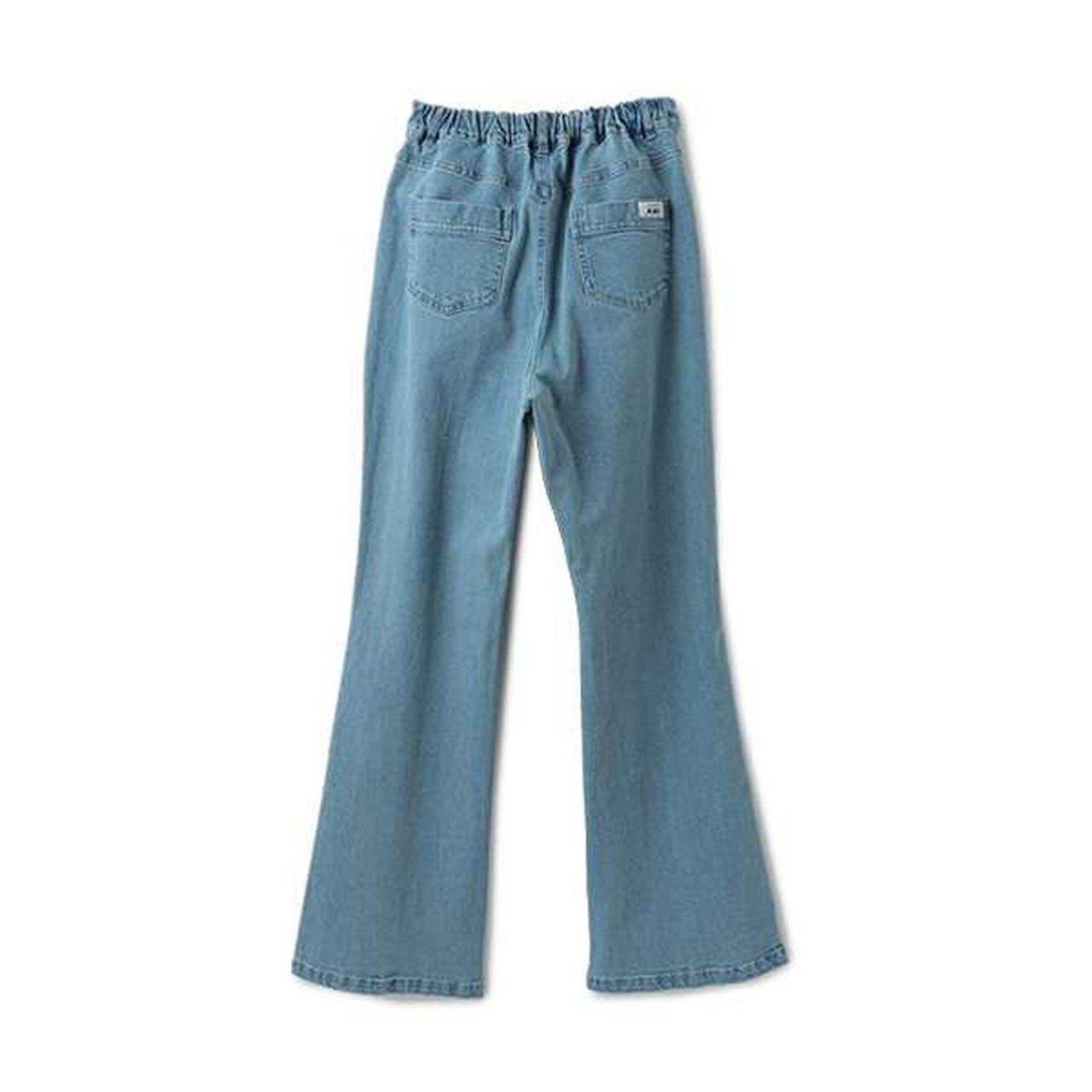 [AMI] Denim Flare Pants,Black, large image number 14