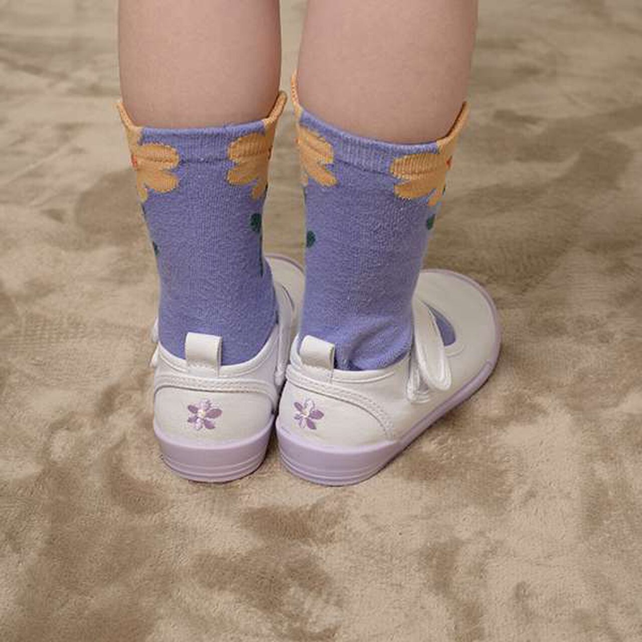 Easy-to-Wear Indoor Shoes [Paka-Open Design],Light pink, large image number 9