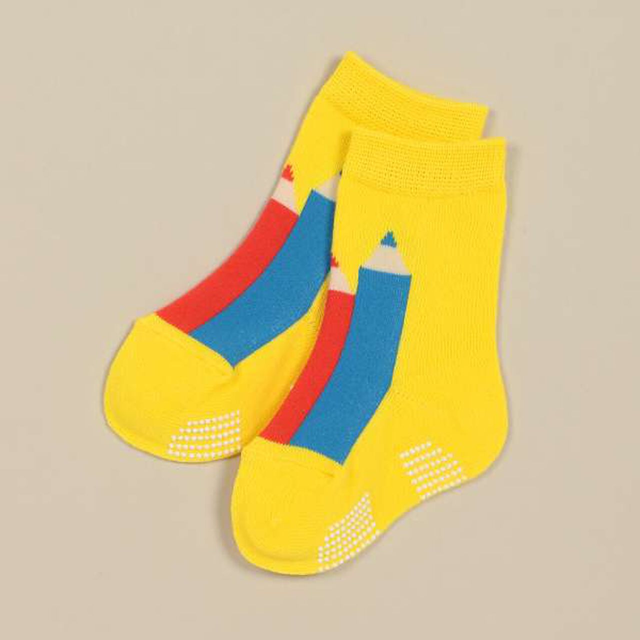 Pencil Crew Socks [Made in Japan],Off white, large image number 8