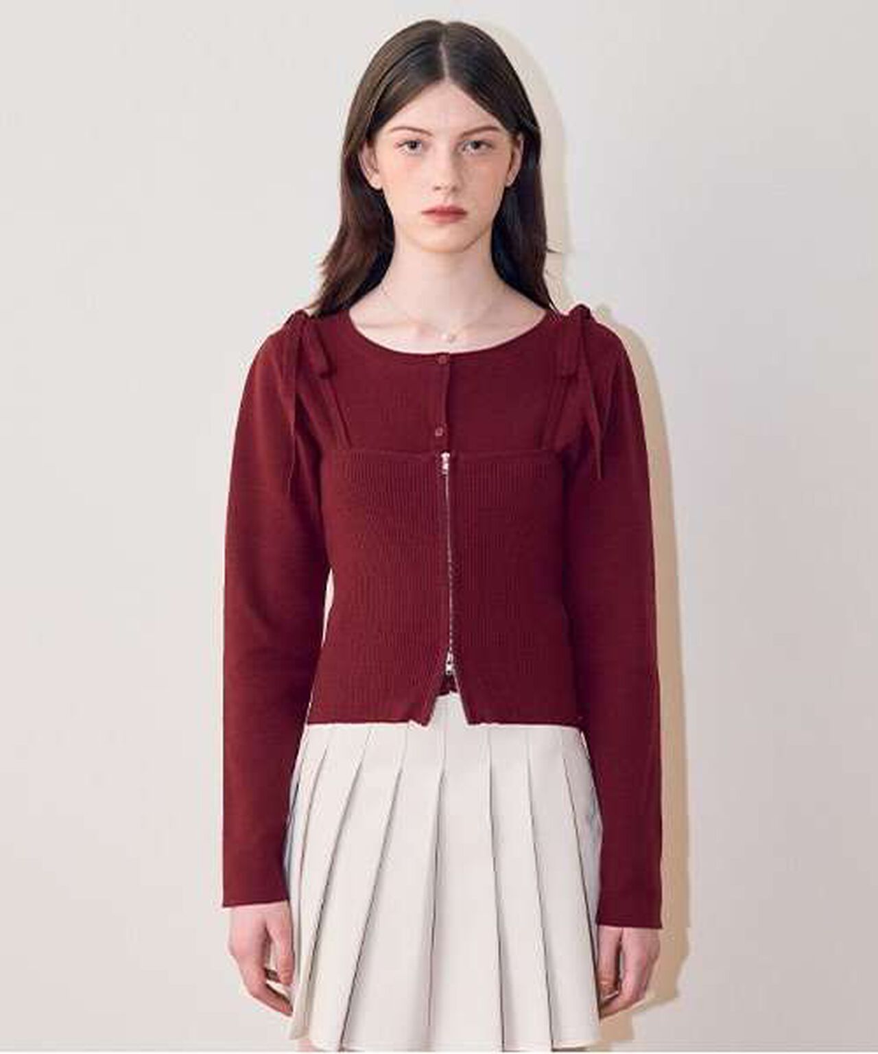 Cardigan Ensemble,Black, large image number 16