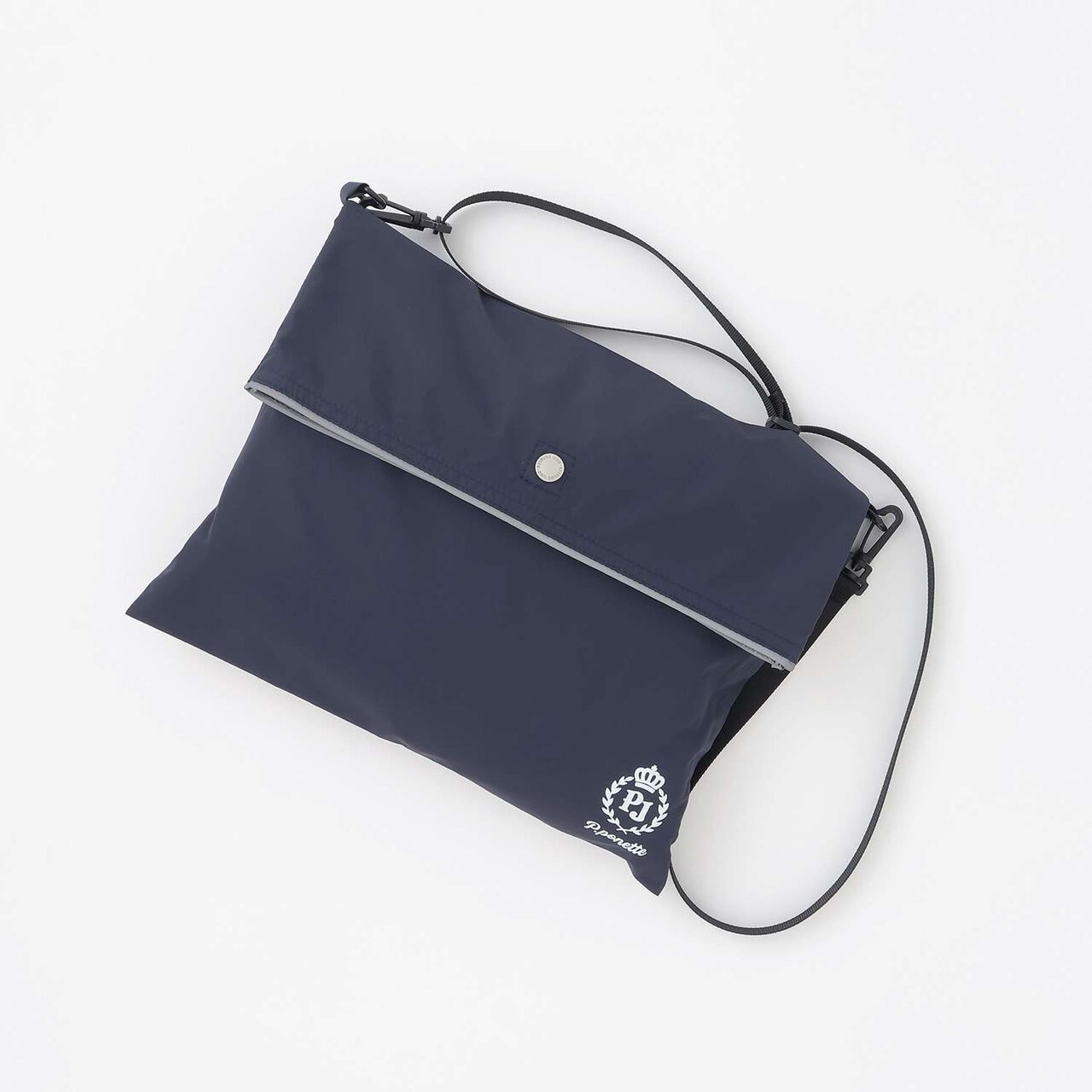 [Water-Repellent & Breathable] All-Weather Coat with Sacoche Bag,Navy, large image number 10