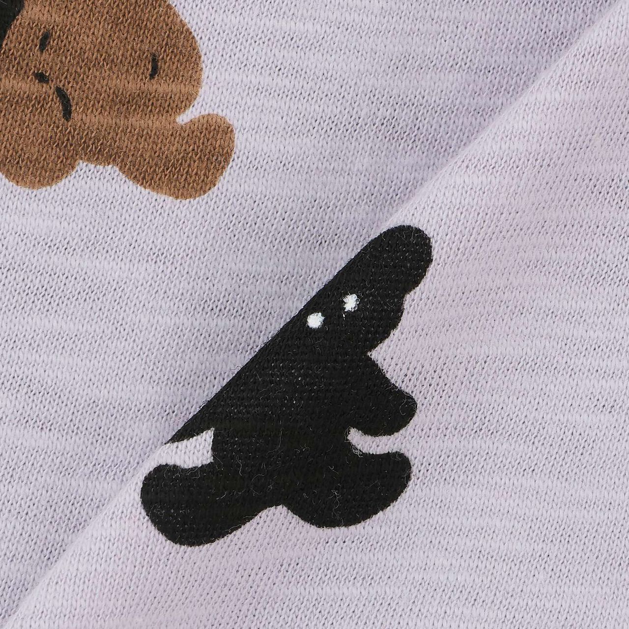 滿版圖案短褲,鮭魚粉, large image number 7