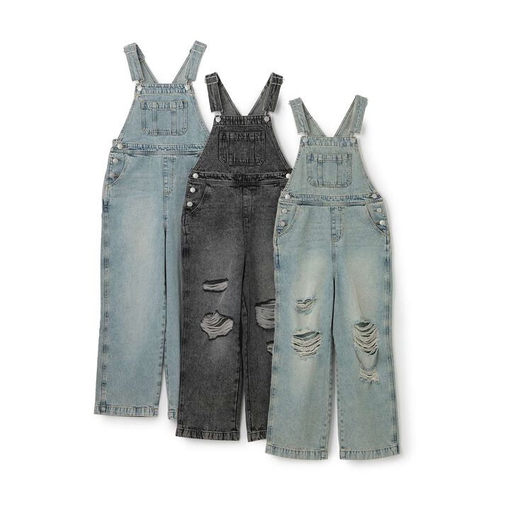 [BS] Denim Overalls,Blue, medium image number 8