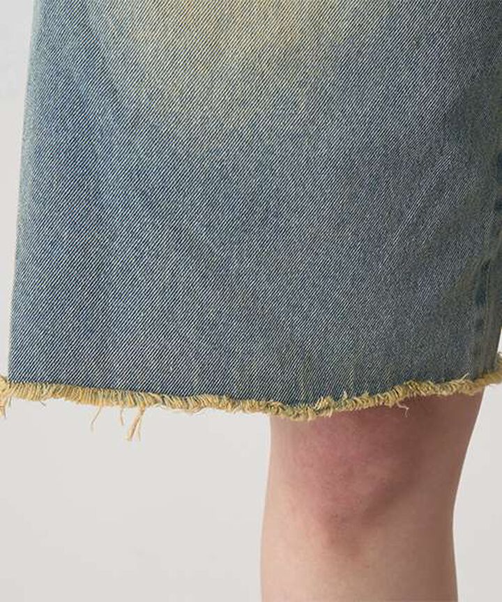 Denim Half Pants,Gray, medium image number 13