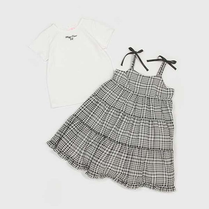 Cami Dress & Short Sleeve T-Shirt Set,Blue, medium image number 20