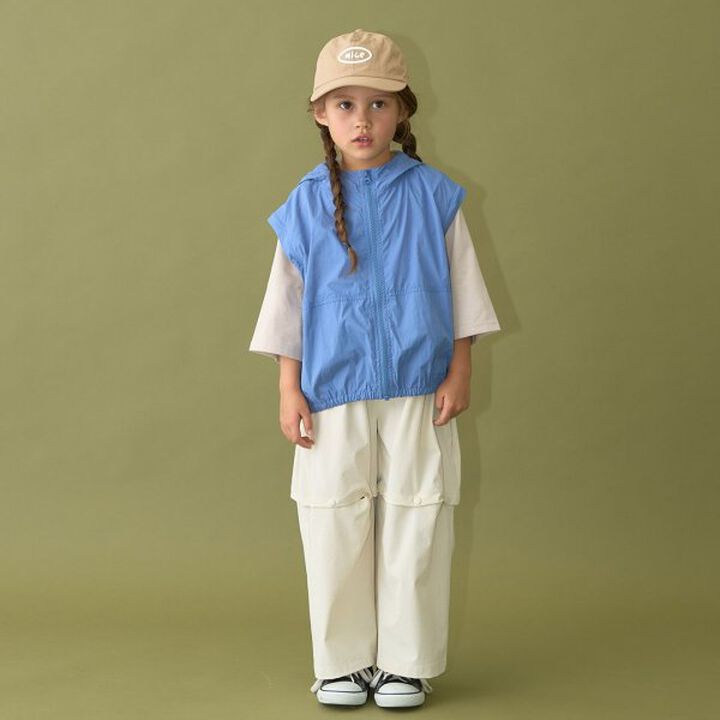 Sheer Windbreaker - 2 Way Best Option,Khaki, medium image number 7