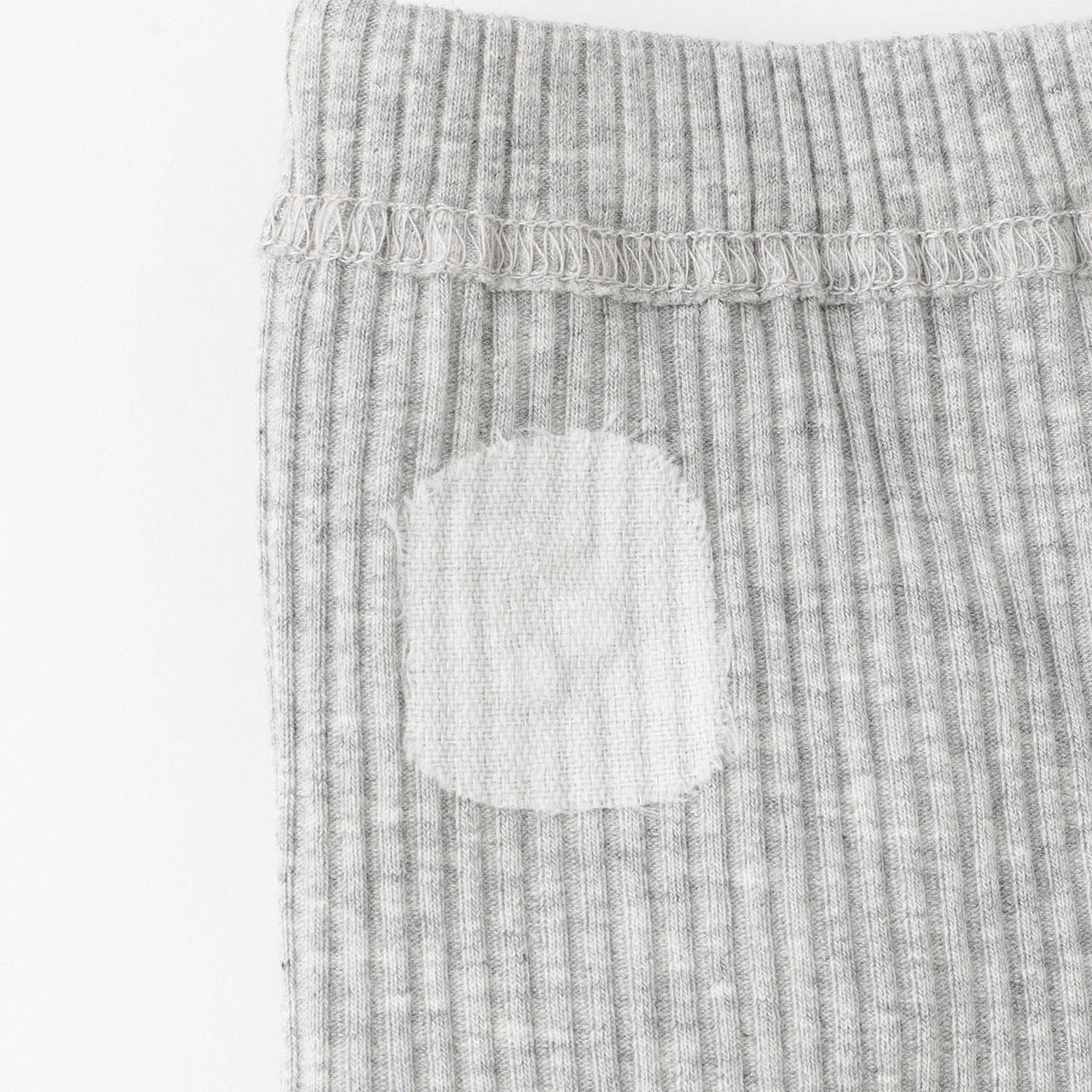 Short Back Frill Leggings,Off white, large image number 3