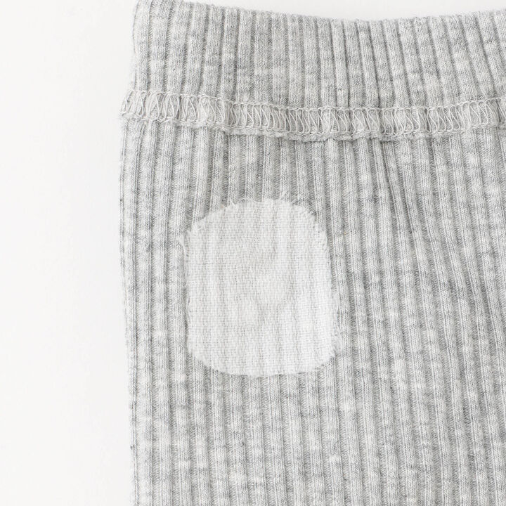 Short Back Frill Leggings,Off white, medium image number 3