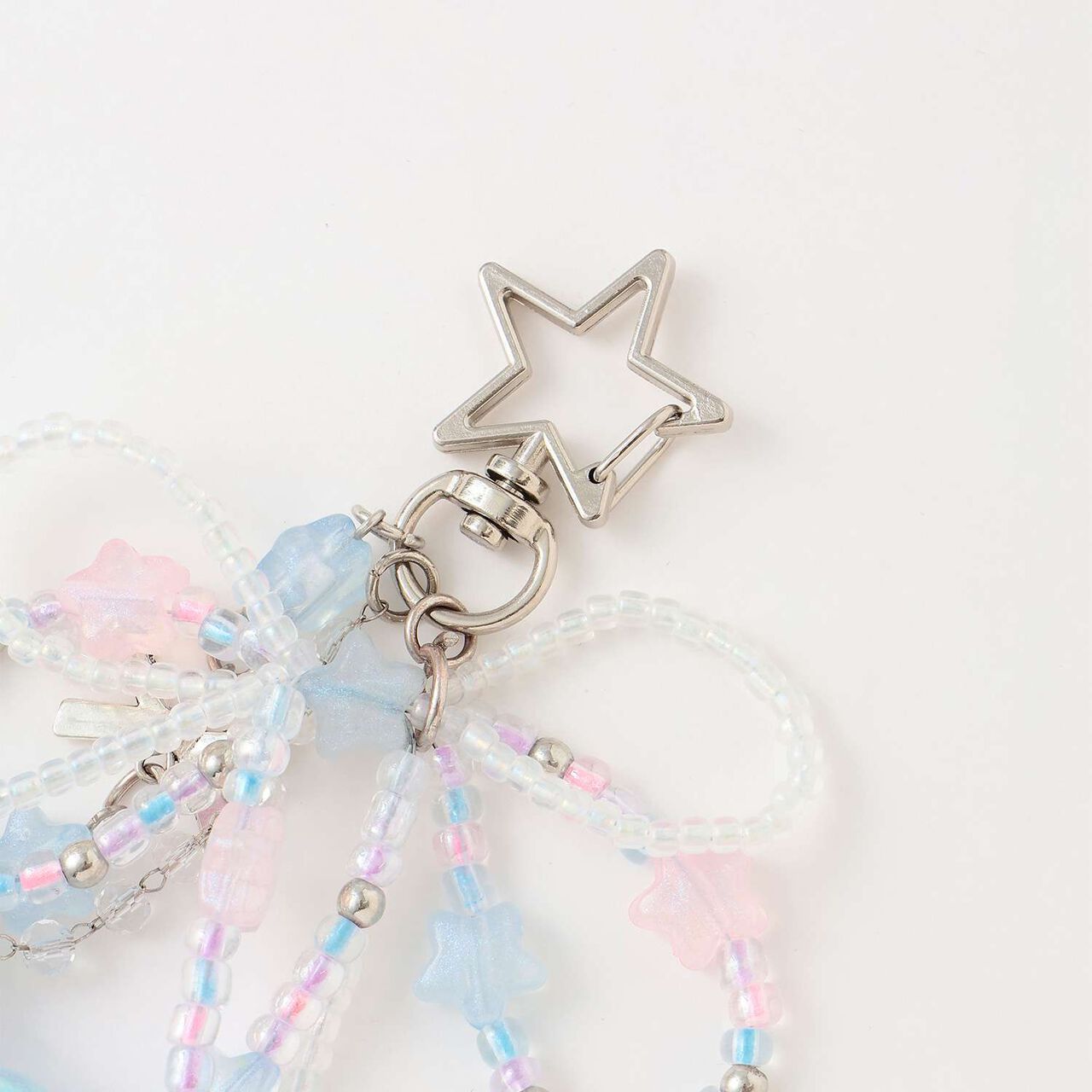 Glow-in-the-Dark Bead Ribbon Charm,Multi color, large image number 4