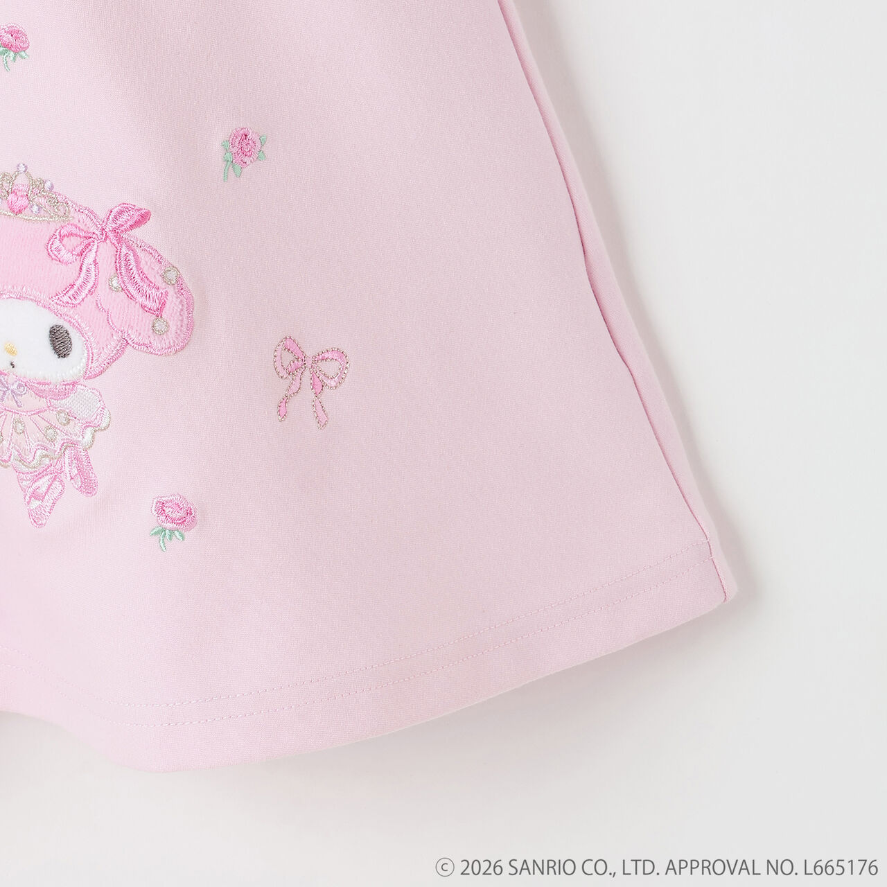 My Melody / My Sweet Piano Front Zip One-Piece Dress,Pink, large image number 14