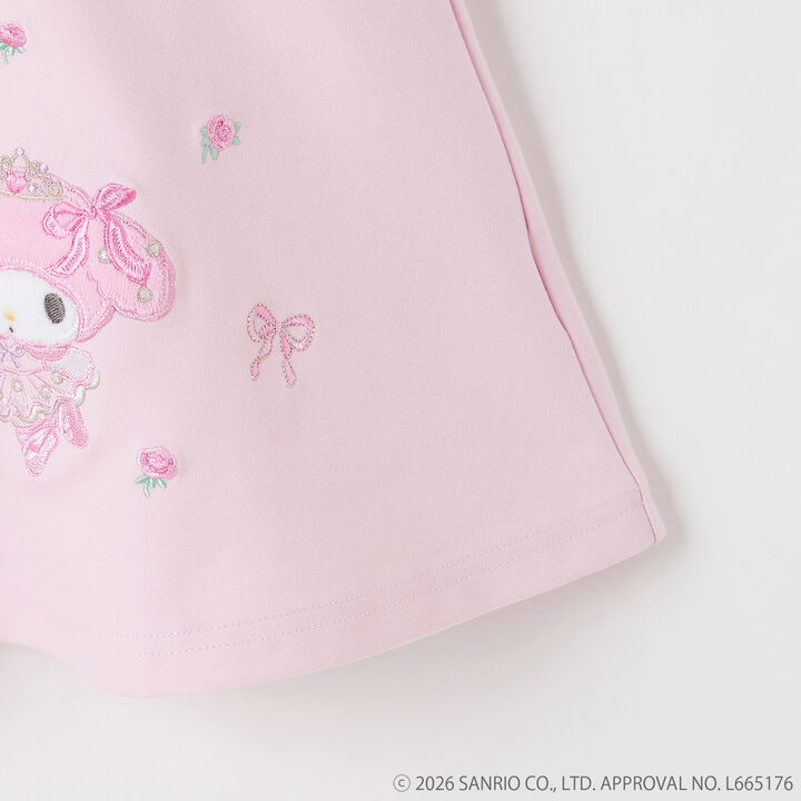 My Melody / My Sweet Piano Front Zip One-Piece Dress,Pink, medium image number 14