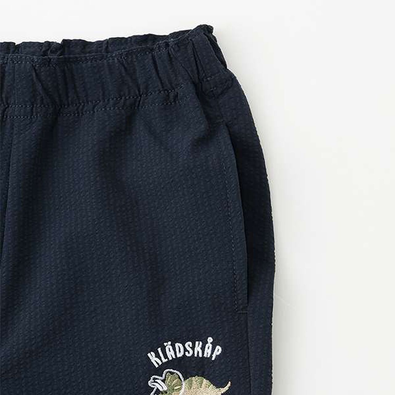 Dinosaur One-Point Long-Length Jogger Pants,Beige, large image number 3