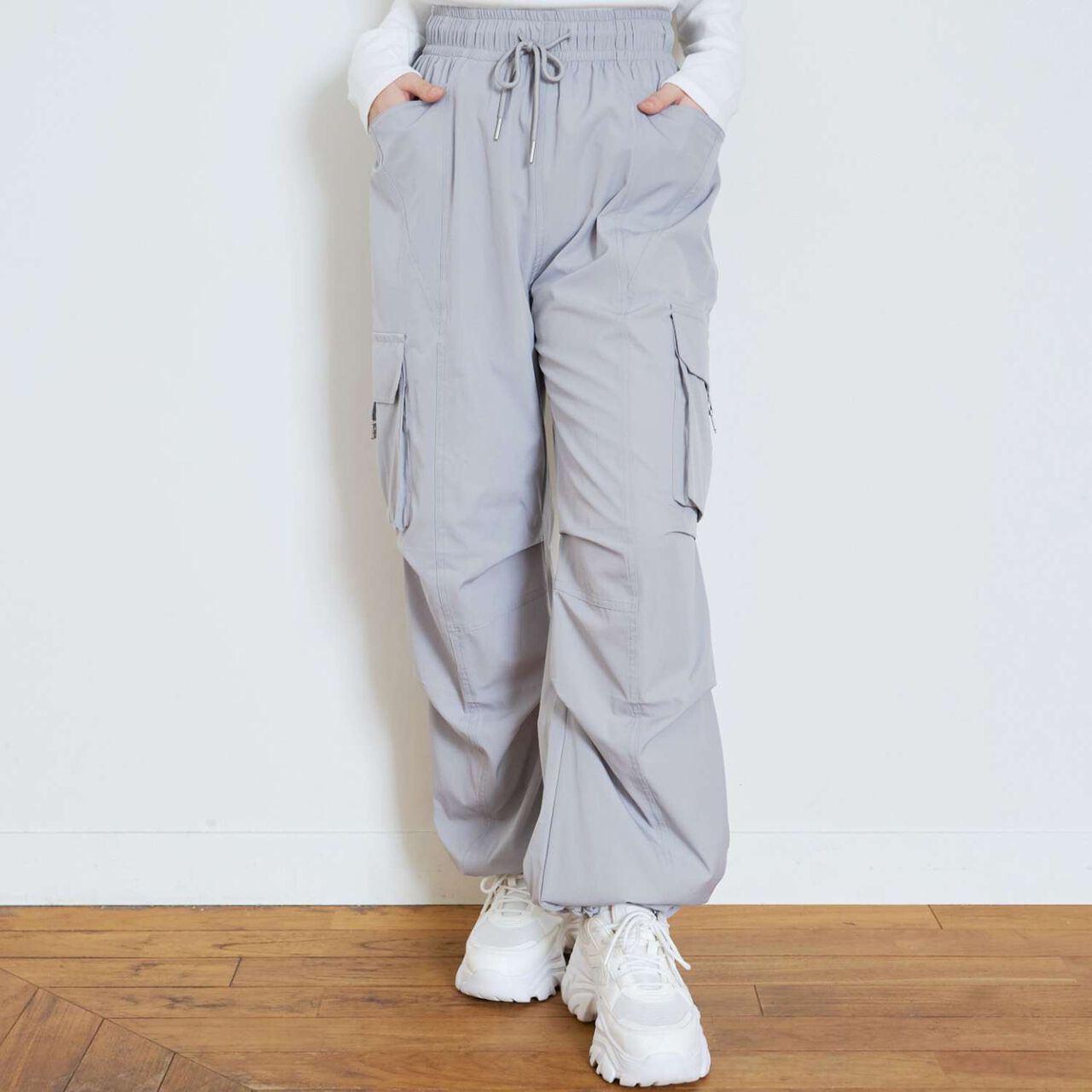 LTXC Cool Touch Stretch Cargo Pants,Gray, large image number 0