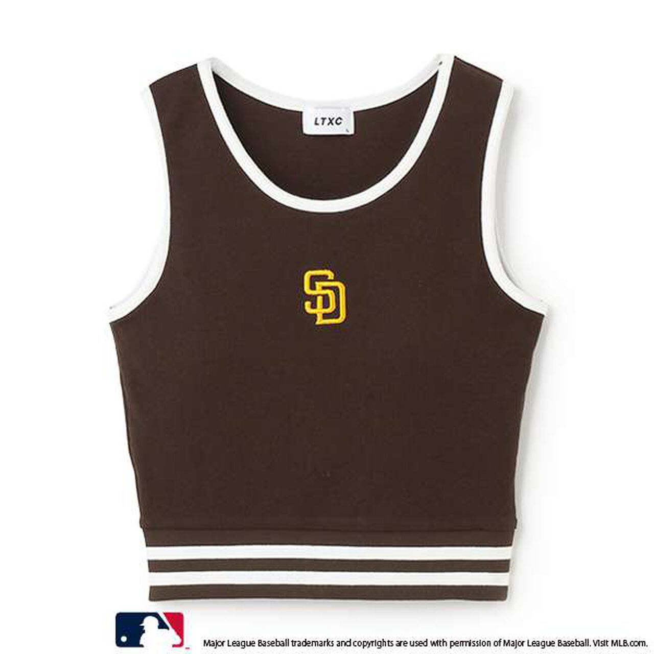 [MLB] Quick-Dry Tank with Cup,Off white, large image number 5