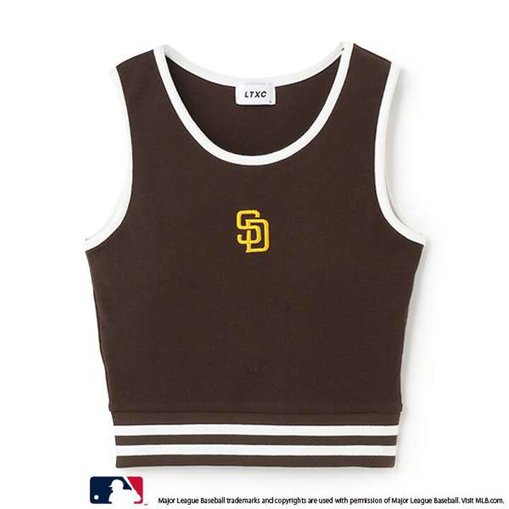 [MLB] Quick-Dry Tank with Cup,Off white, medium image number 5