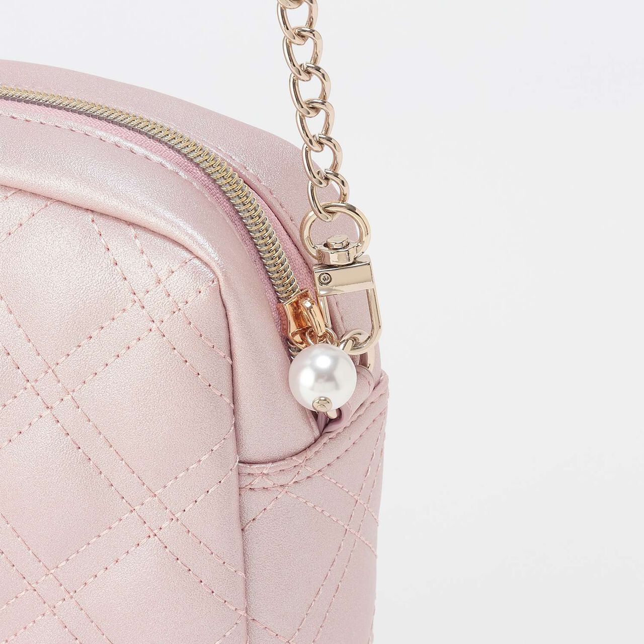 [Disney Marie] Ribbon Mini Shoulder Bag,Pink, large image number 4