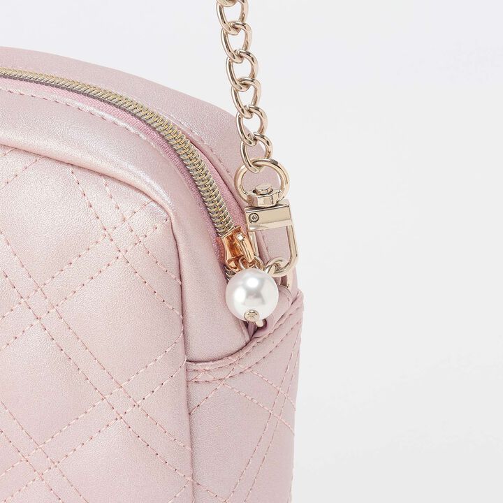 [Disney Marie] Ribbon Mini Shoulder Bag,Pink, medium image number 4