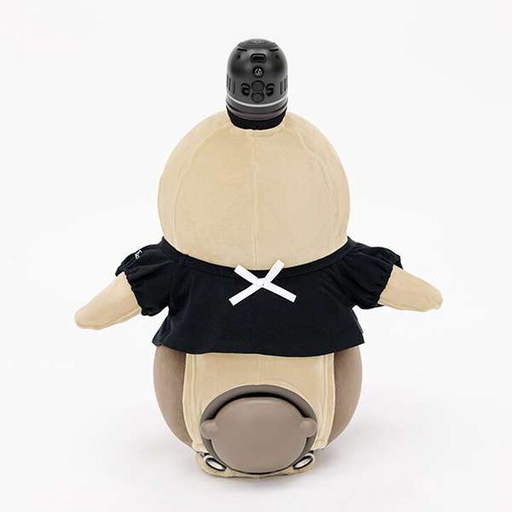 mezzo piano junior × LOVOT Ribbon Full T-Shirt,Black, medium image number 2