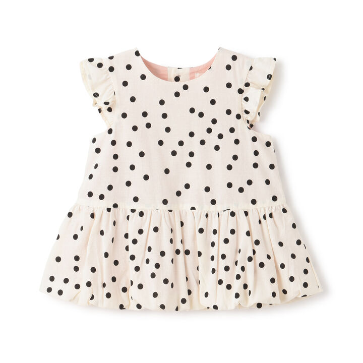 Dot Balloon Tunic,, medium