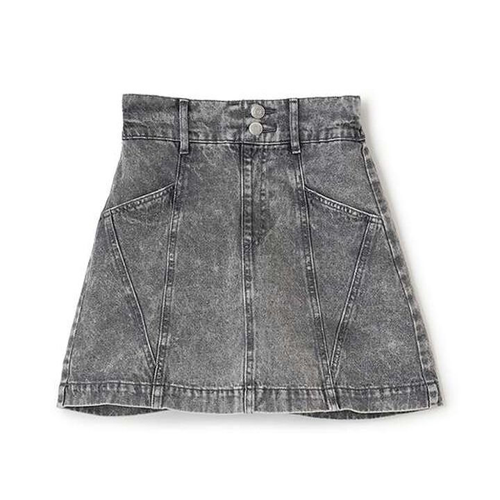 Chic Contrast Skirt,Blue, medium image number 12