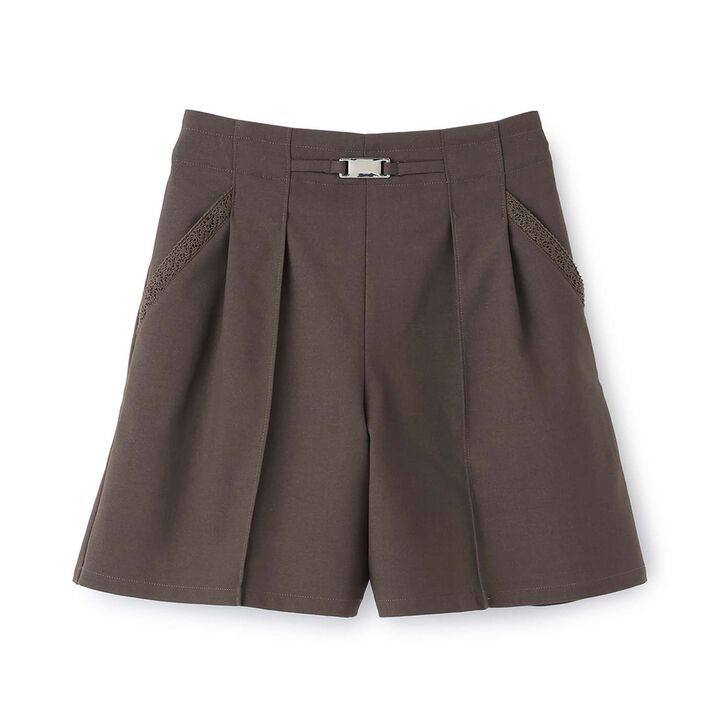 Lace Pocket Shorts[Available in 130cm],Brown, medium image number 11