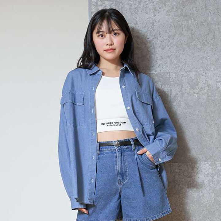 [LTXC] Quick-Dry Black Cropped Tank Top,Lavender, medium image number 10