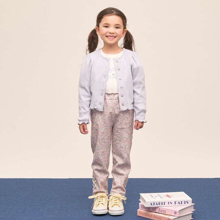 Tomo Pants [Anti-Stain, Quick-Dry] Ribbon Straight Pants,Ivory, medium image number 21