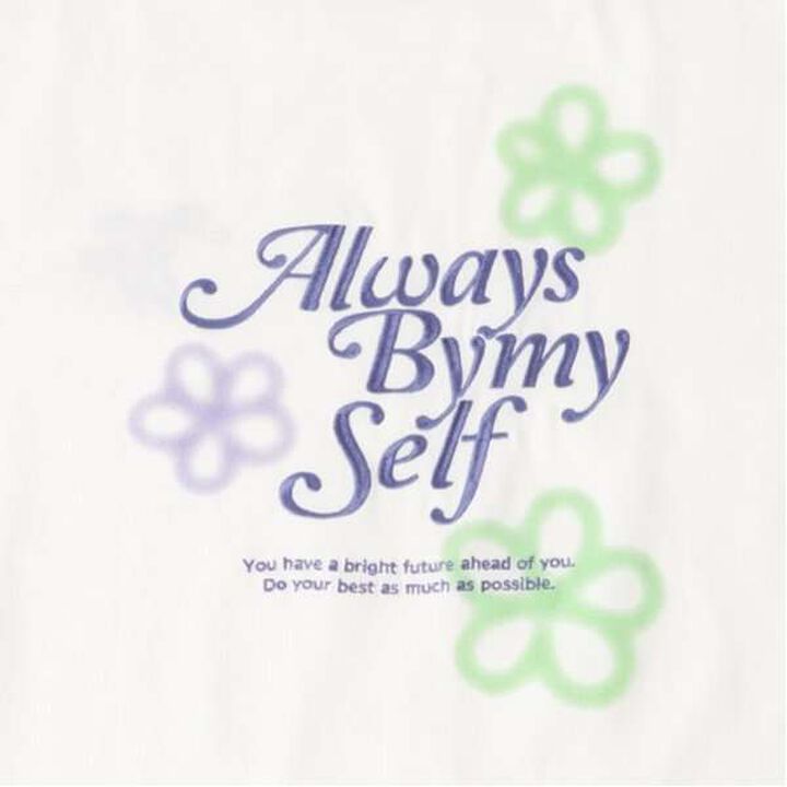 Orgabits Flower T-Shirt,Smoke white, medium image number 4