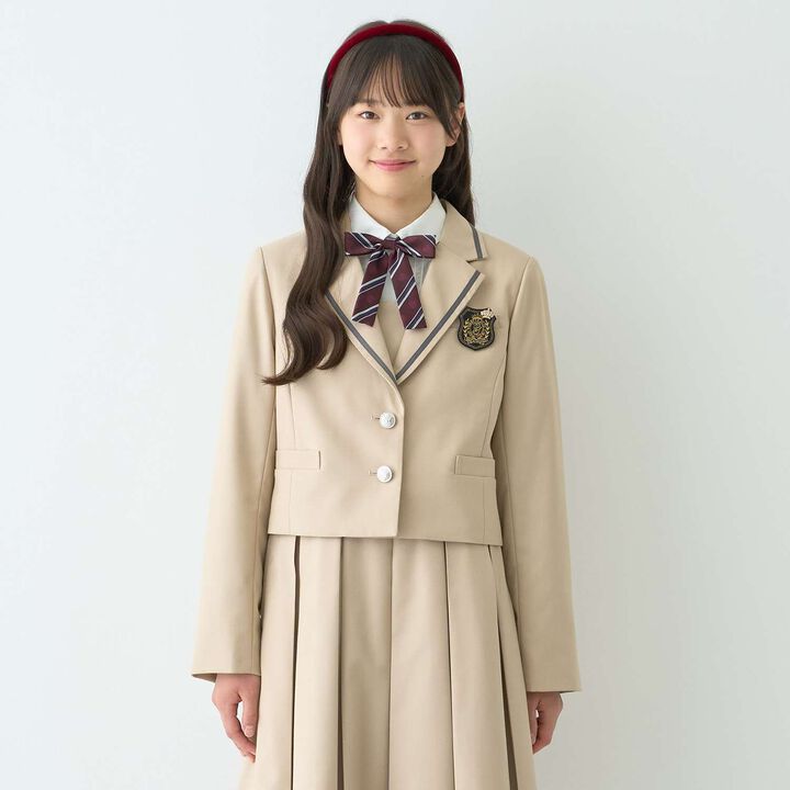 [Graduation Attire] Short Jacket with Brooch,, medium