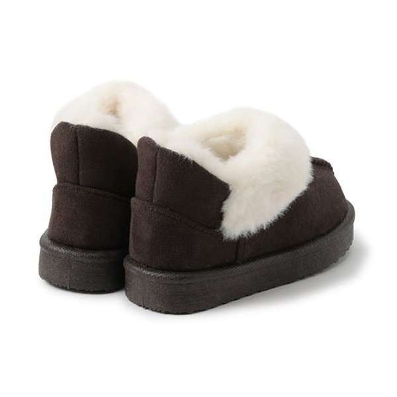 Shearling Slip-Ons,Beige, large image number 4