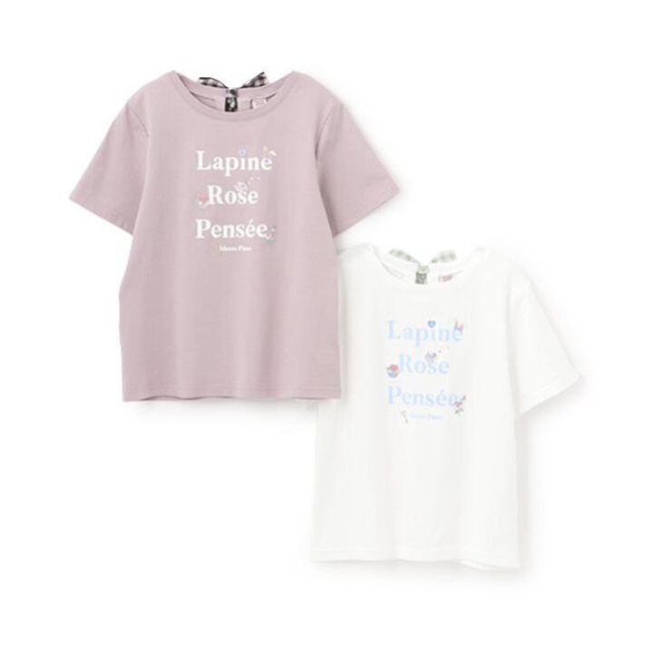 Girly Logo Short-Sleeve T-Shirt,Off white, medium image number 3