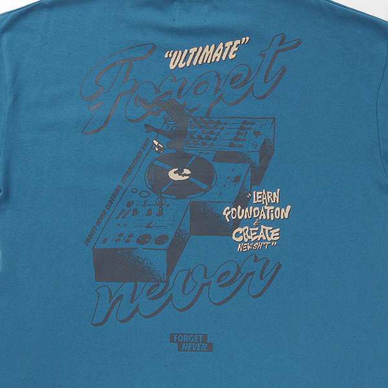 [FORGETNEVER] Back Turn Table Short-Sleeve Pocket T-Shirt_GLSW,White, large image number 8