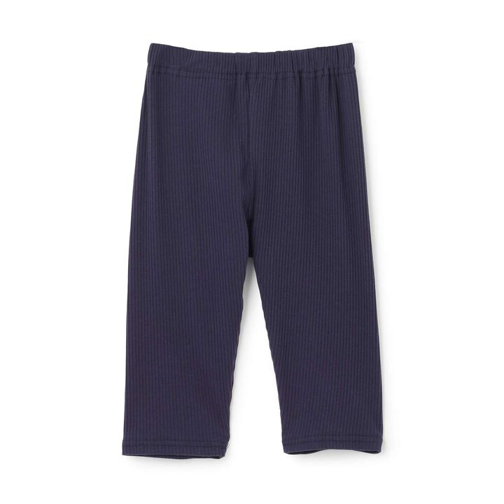 [365D] Anti-Stain Ribbed 3/4 Leggings,, medium