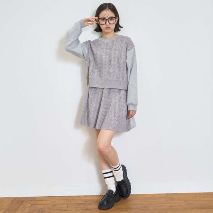 Knitwear Set,Black, medium image number 4