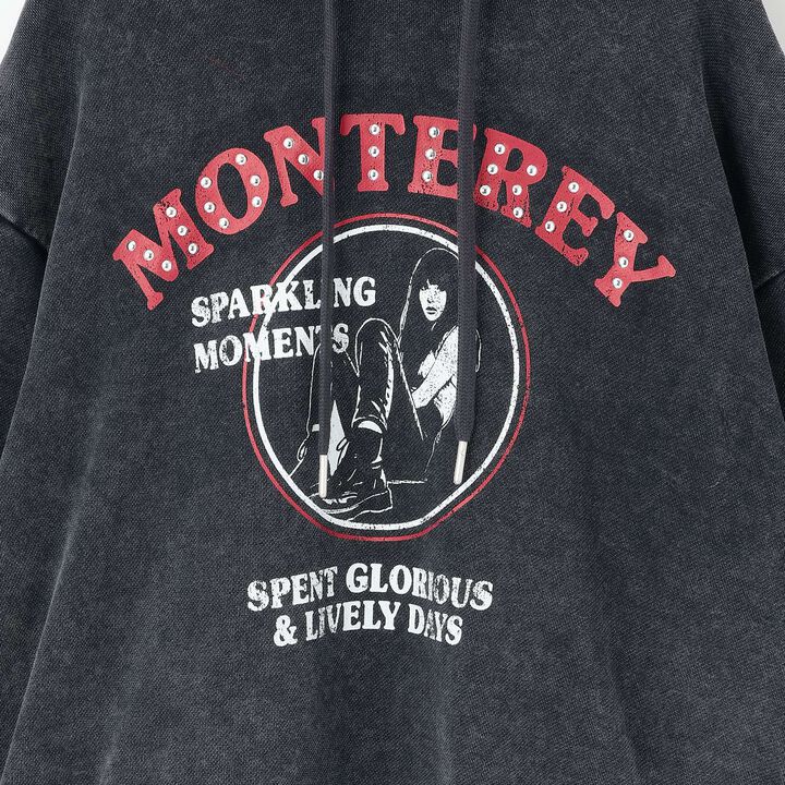 [LTXC] Pigment Pullover Parka,Charcoal gray, medium image number 6