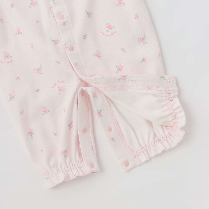 [Box Included] Ribbon & Rose Pattern 2 WAY All-in-One & Socks Set,Off white, medium image number 9