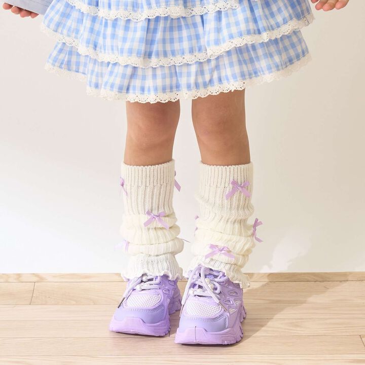 Chibi Loose Socks with Ribbon,Black, medium image number 11