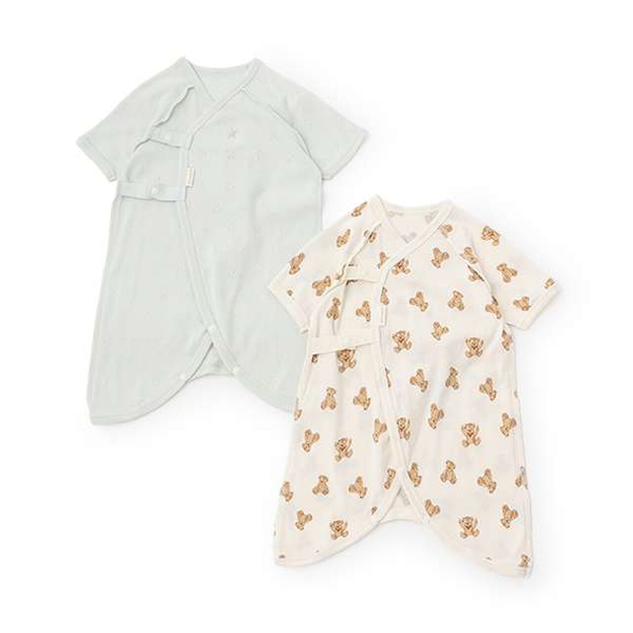 [Weak Acidity] Combination Bodysuit,Light green, large image number 0