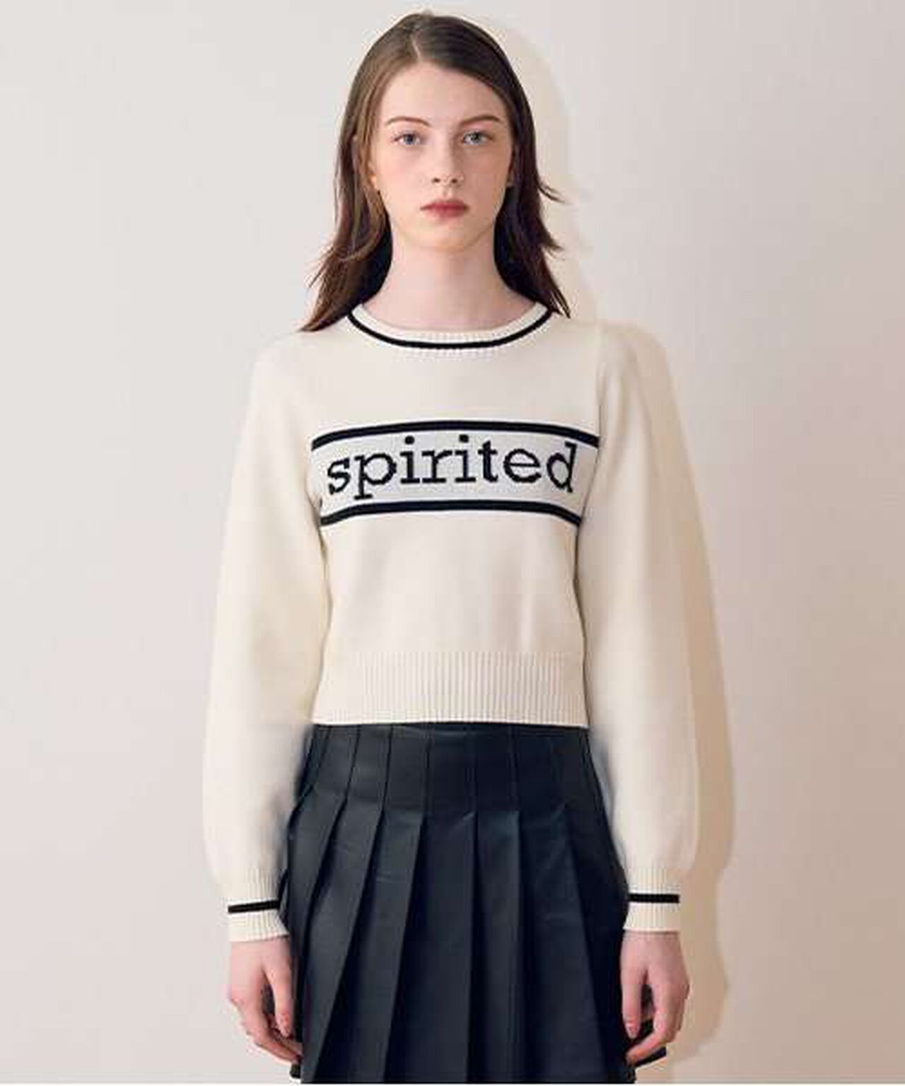 Line Logo Jacquard Knitwear,Black, large image number 13