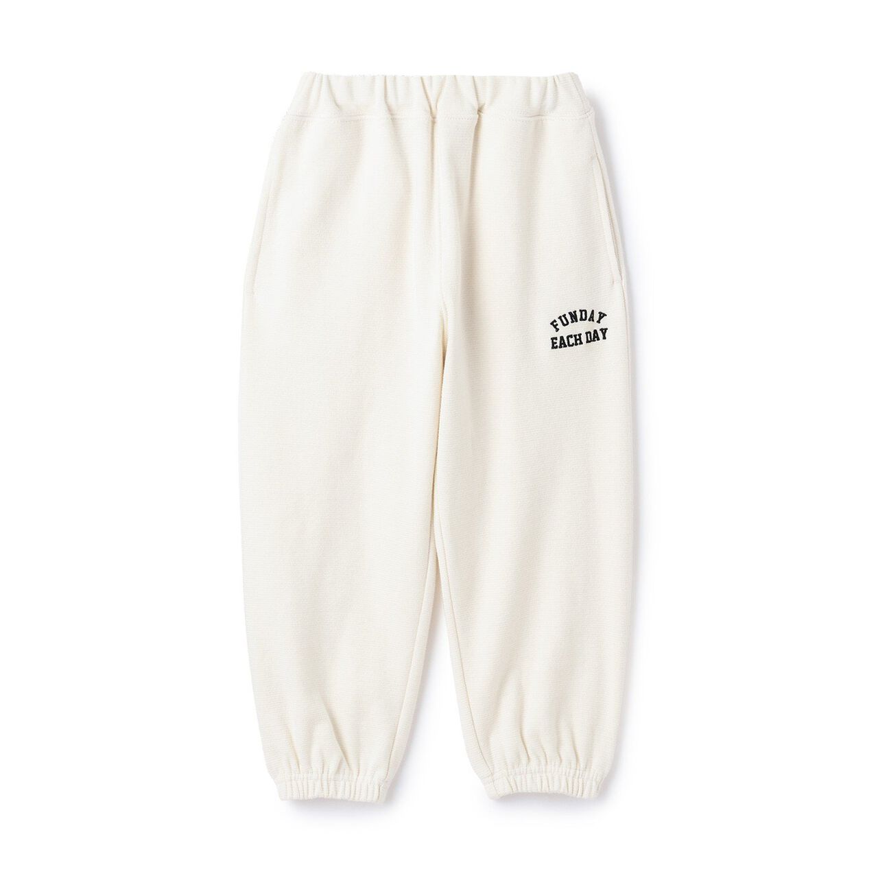 Tomo Pants Wool Lined Easy Pants,Ivory, large image number 1