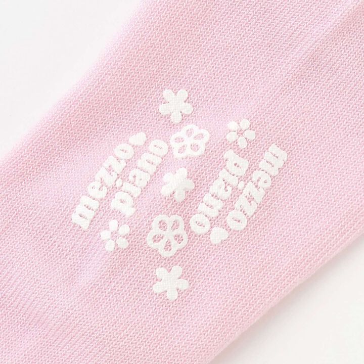 Frill Logo Embroidery Socks [Made in Japan],White, medium image number 3