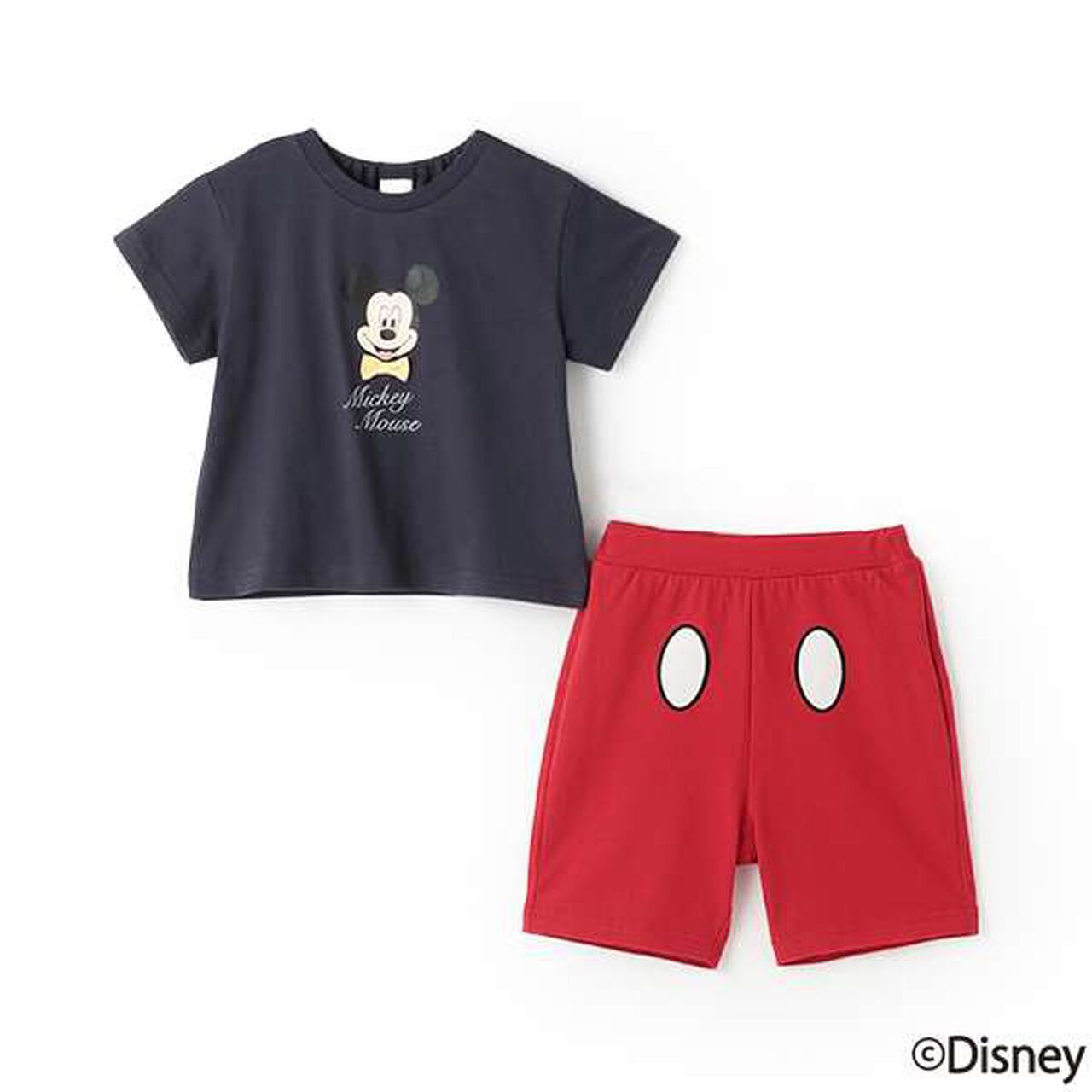 [Disney] Mickey Pajamas,Off white, large image number 5